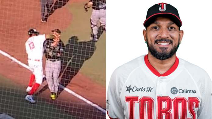 Adelantan que Danry Vázquez sería dado de baja de Toros de Tijuana y expulsado de por vida de la LMB