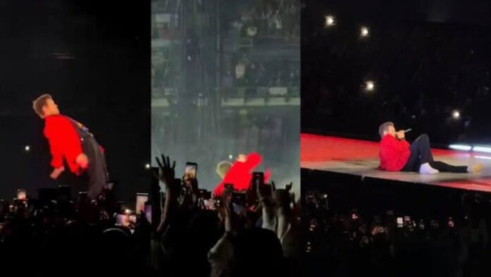 Harry Styles en el Estadio GNP: Sufre caída tras intensa lluvia en CDMX